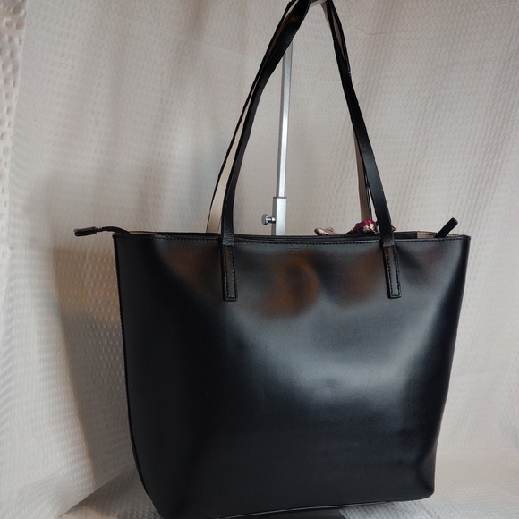 Kate Spade Seton Drive Karla Black Tote with Colorful Scarf - Picture 3 of 10